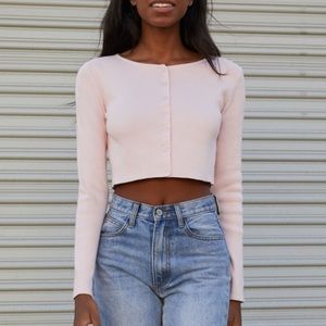 Brandy Melville Athelia cropped cardigan